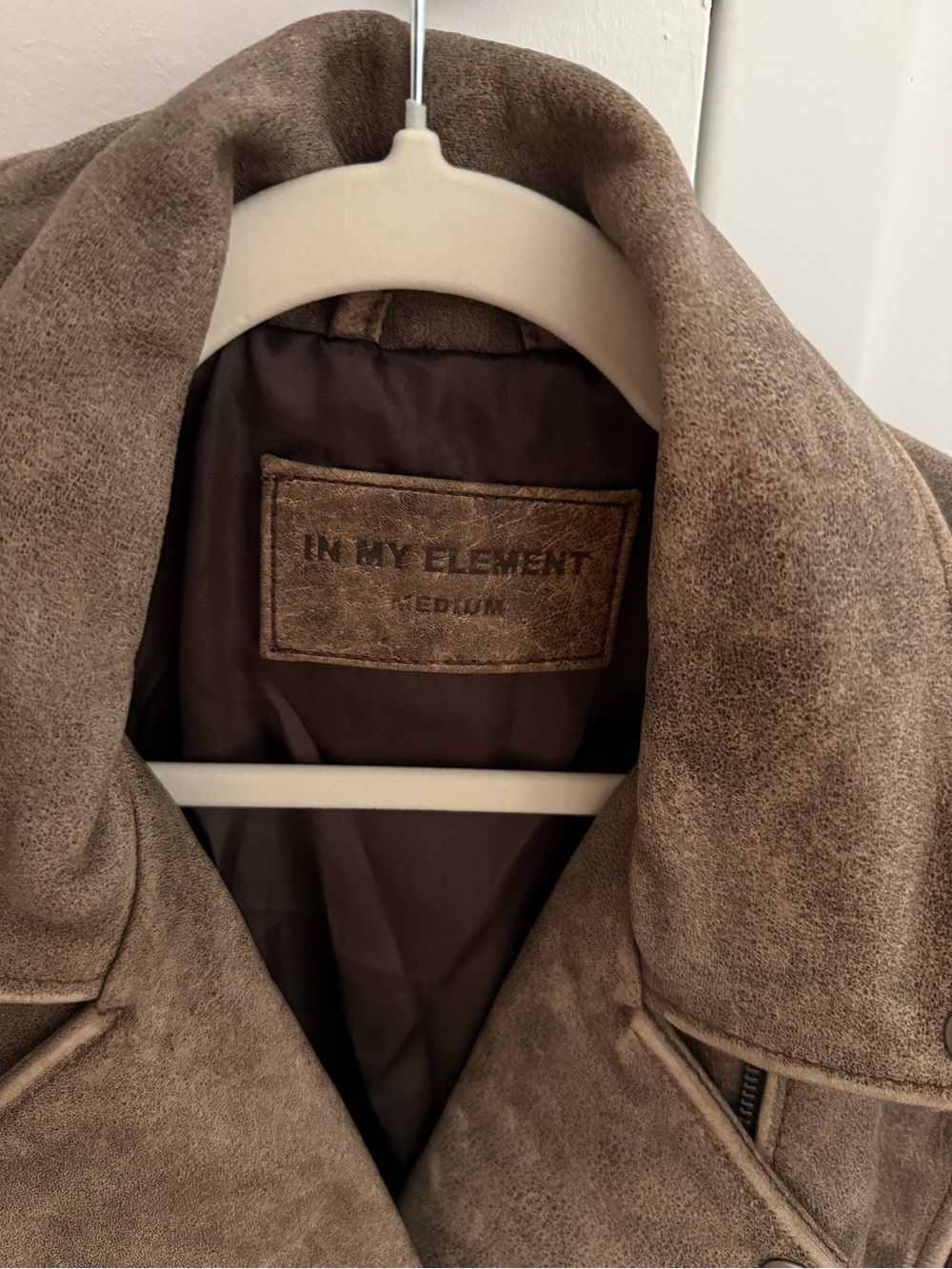 In My Element Rodeo Distressed Leather Jacket - Picture 4 of 6